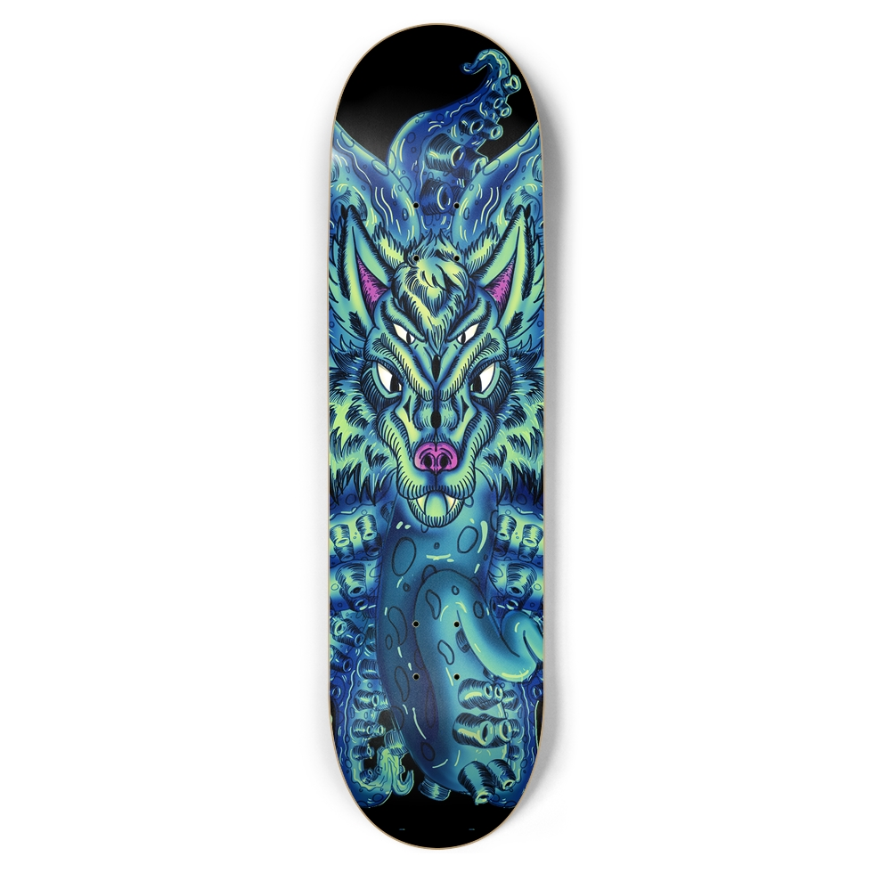 Monopatín Deep Blue Sea Wolf Tulu "8.75
