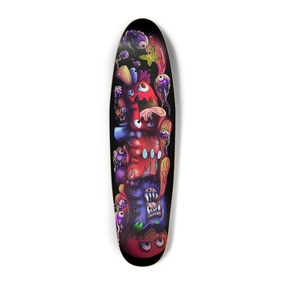 ChaosHeart Totem Cruiser Skateboard