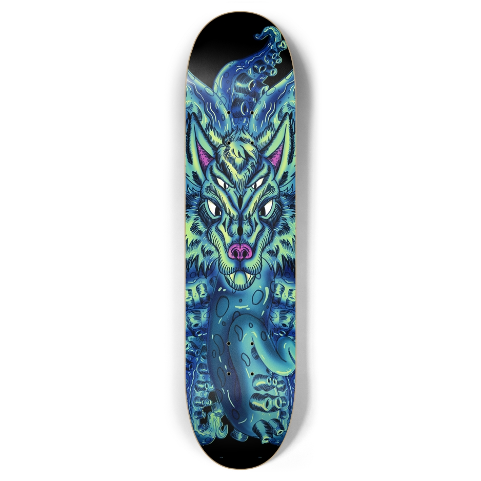 Monopatín Deep Blue Sea Wolf Tulu "7.87