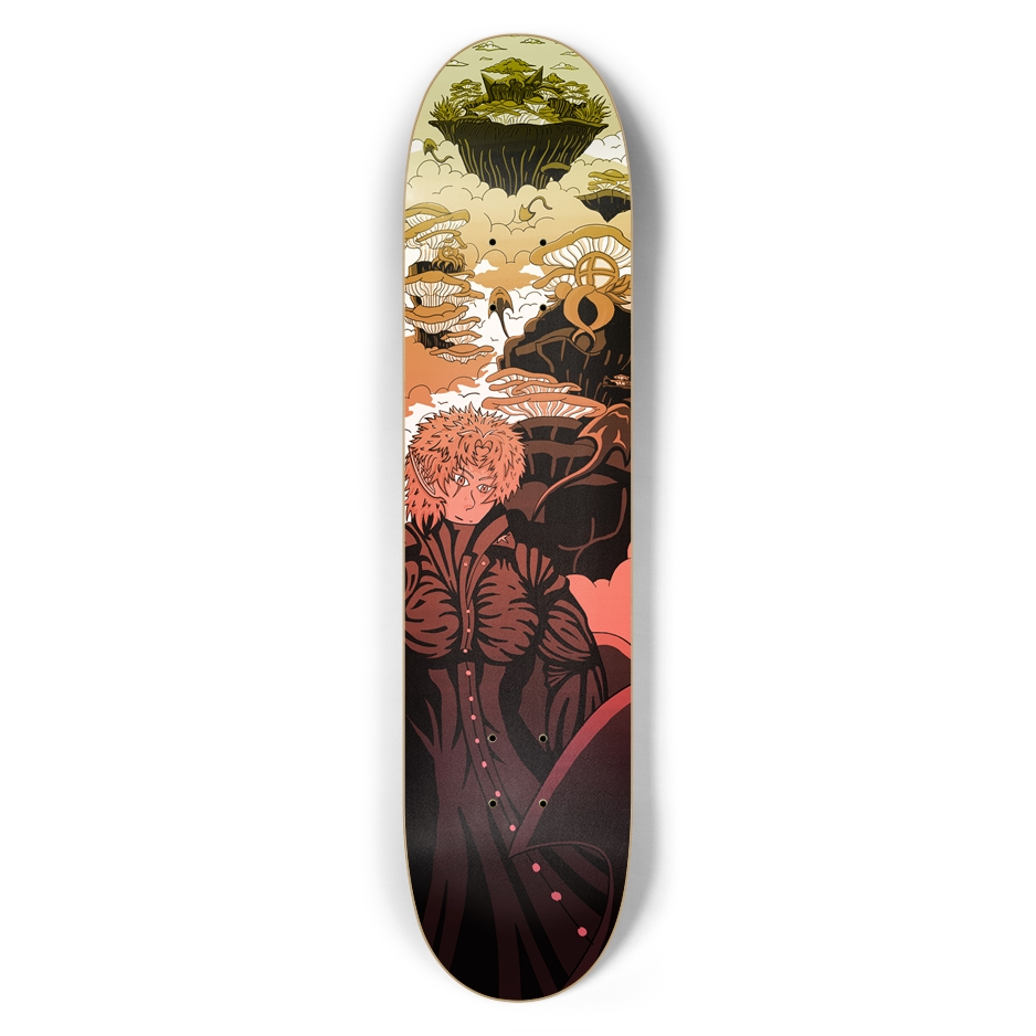 Sky Ray Commander Neapolitan 7.5" Skateboard