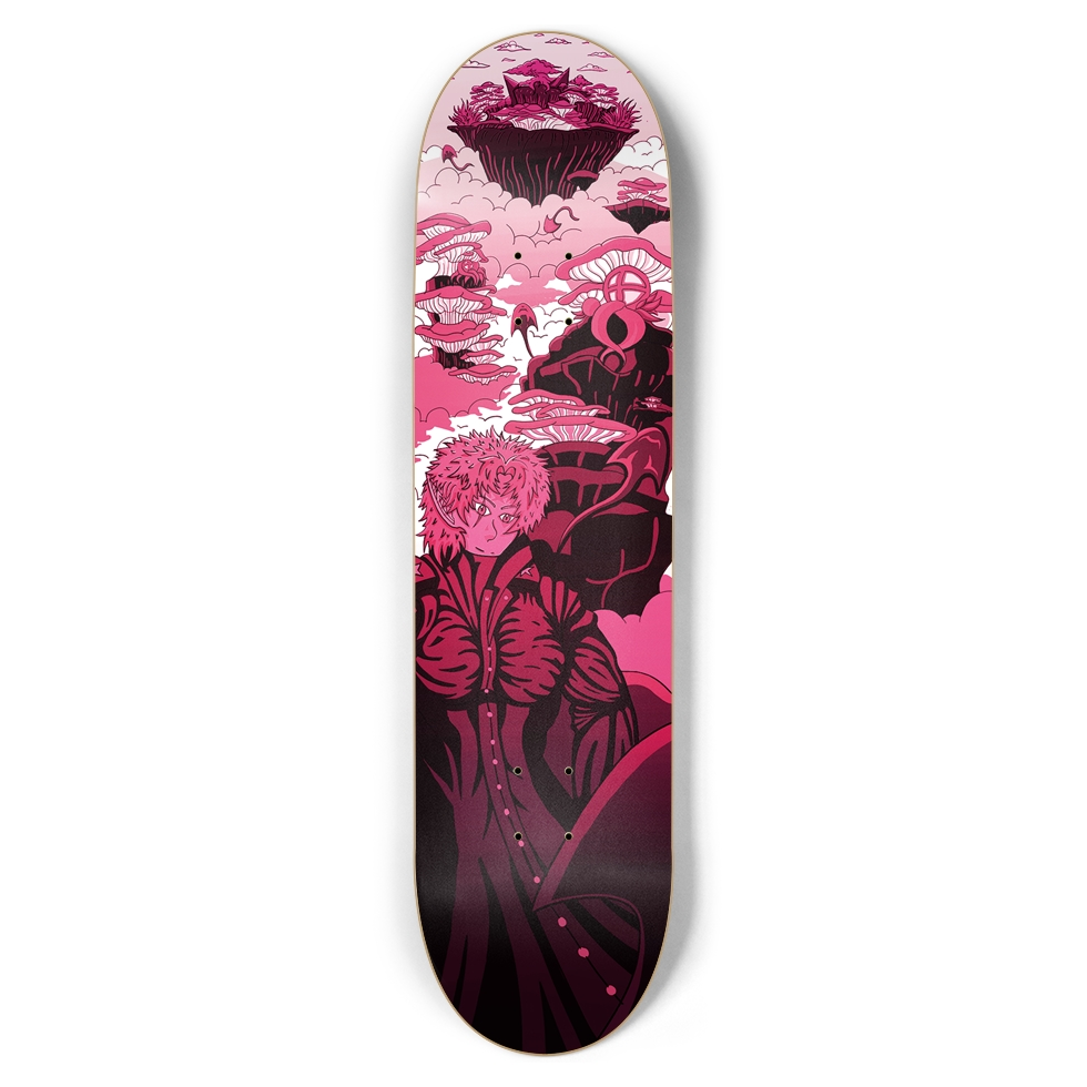 Sky Ray Commander Rose 8.5" Skateboard