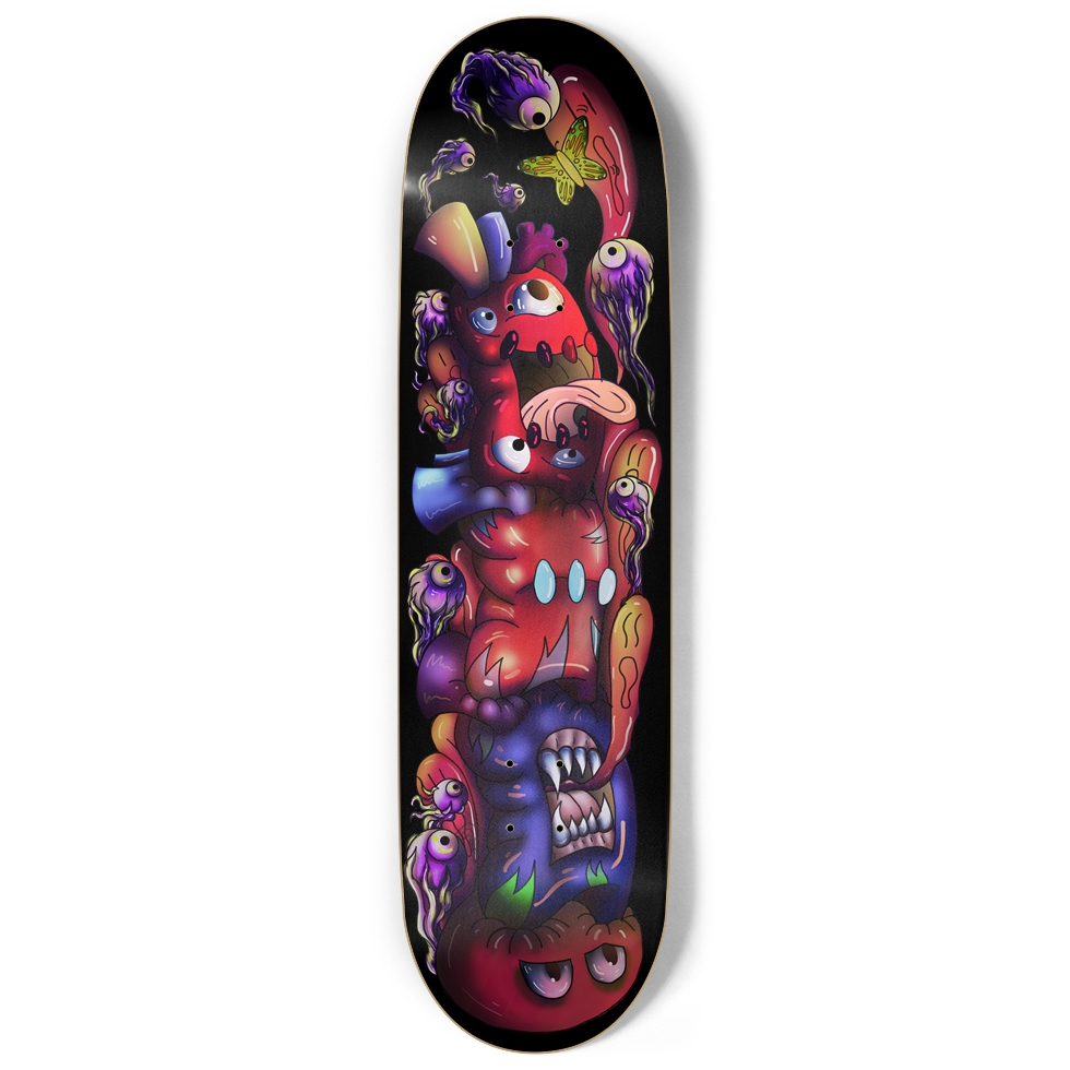 Monopatín ChaosHeart Totem 9"