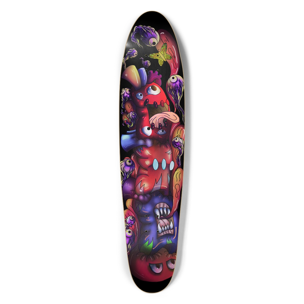 ChaosHeart Totem Longboard
