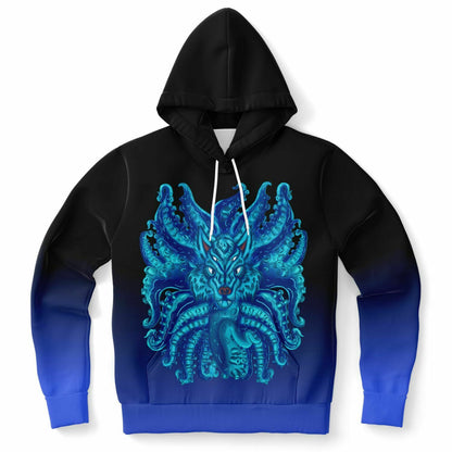 Deep Blue Wolf Tulu Athletic Hoodie Subliminator