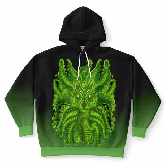 Radioactive Wolf Tulu Athletic Plus-size Hoodie copy Subliminator