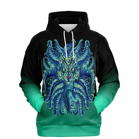 Deep Blue Sea Wolf Tulu Athletic Hoodie Subliminator