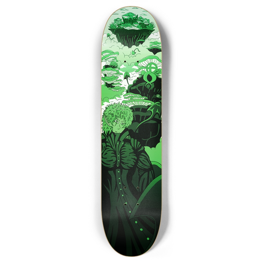 Sky Ray Commander Lime 7.87" Skateboard