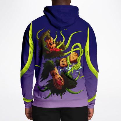 Pumpkin Gremvine Velvet Athletic Hoodie