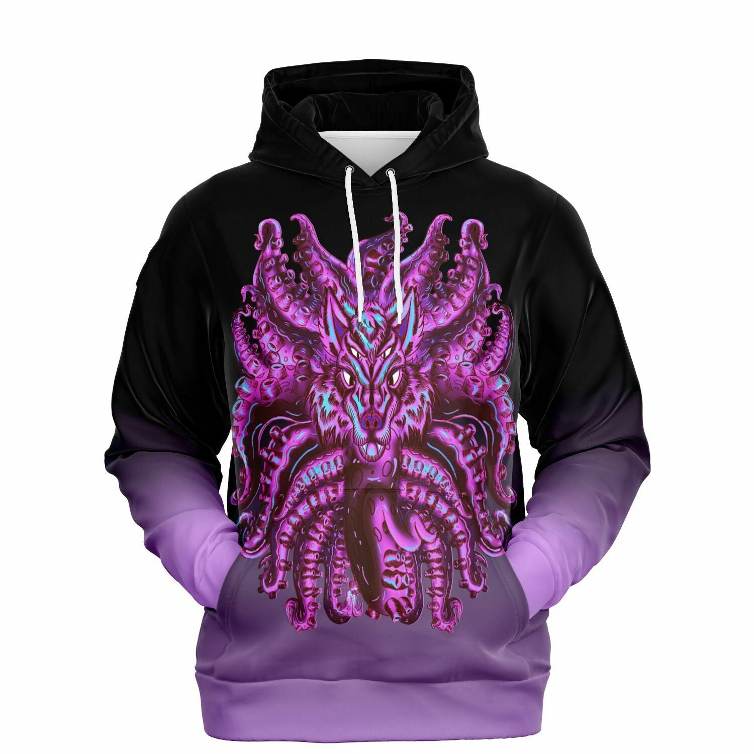 Cotton Candy Wolf Tulu Athletic Hoodie Subliminator