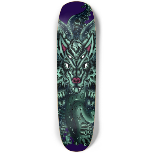 Wolf Tulu Retro Square Nose Skateboard