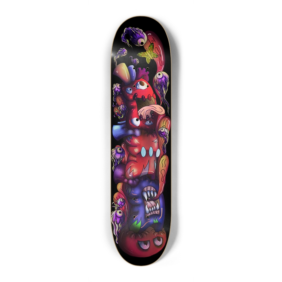 ChaosHeart Totem 7.25" Skateboard