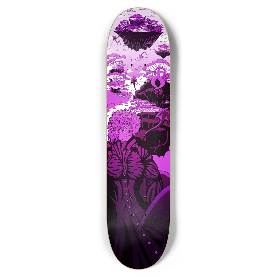 Sky Ray Commander Violet 7.75" Skateboard