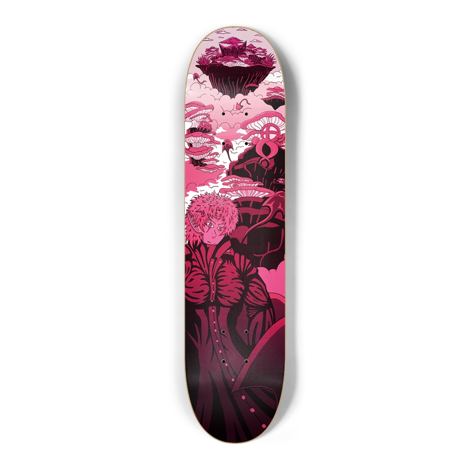 Sky Ray Commander Rose 7.25" Skateboard