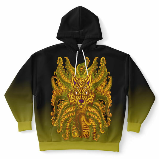 Golden Wolf Tulu Athletic Plus-size Hoodie copy Subliminator