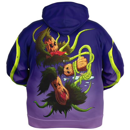 Pumpkin Gremvine Athletic Plus-size Hoodie