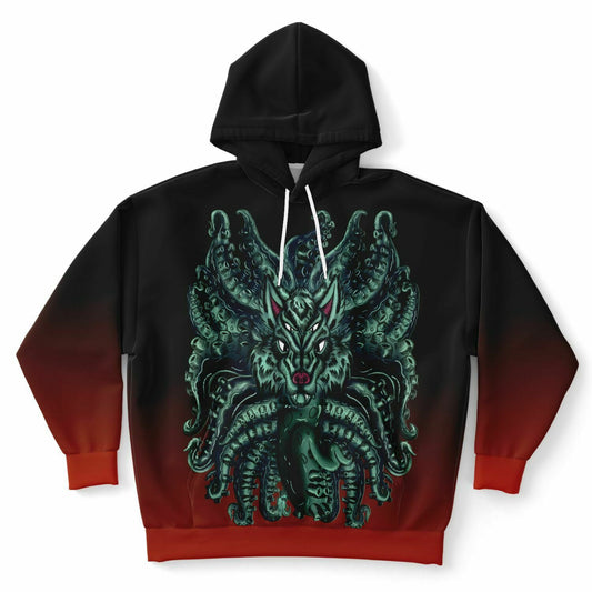 Wolf Tulu High Quality Athletic Plus-size Hoodie - AMCThorn Art