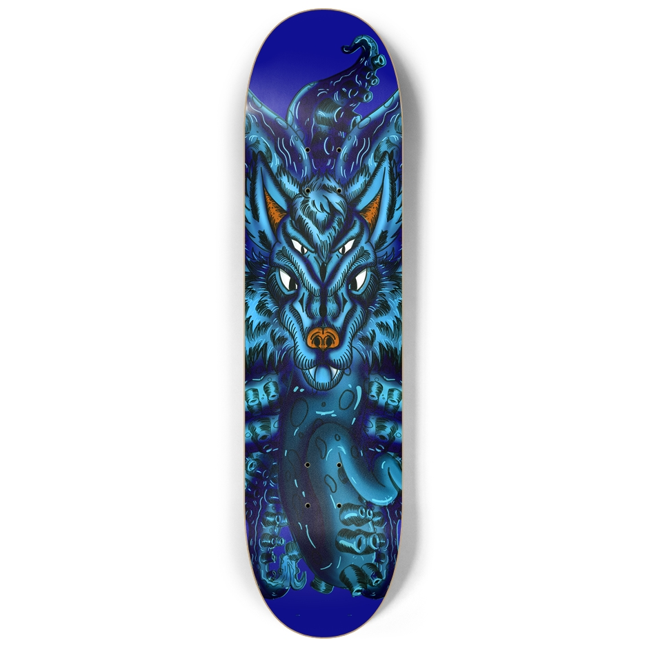 Blue Wolf Tulu 8.25" Skateboard