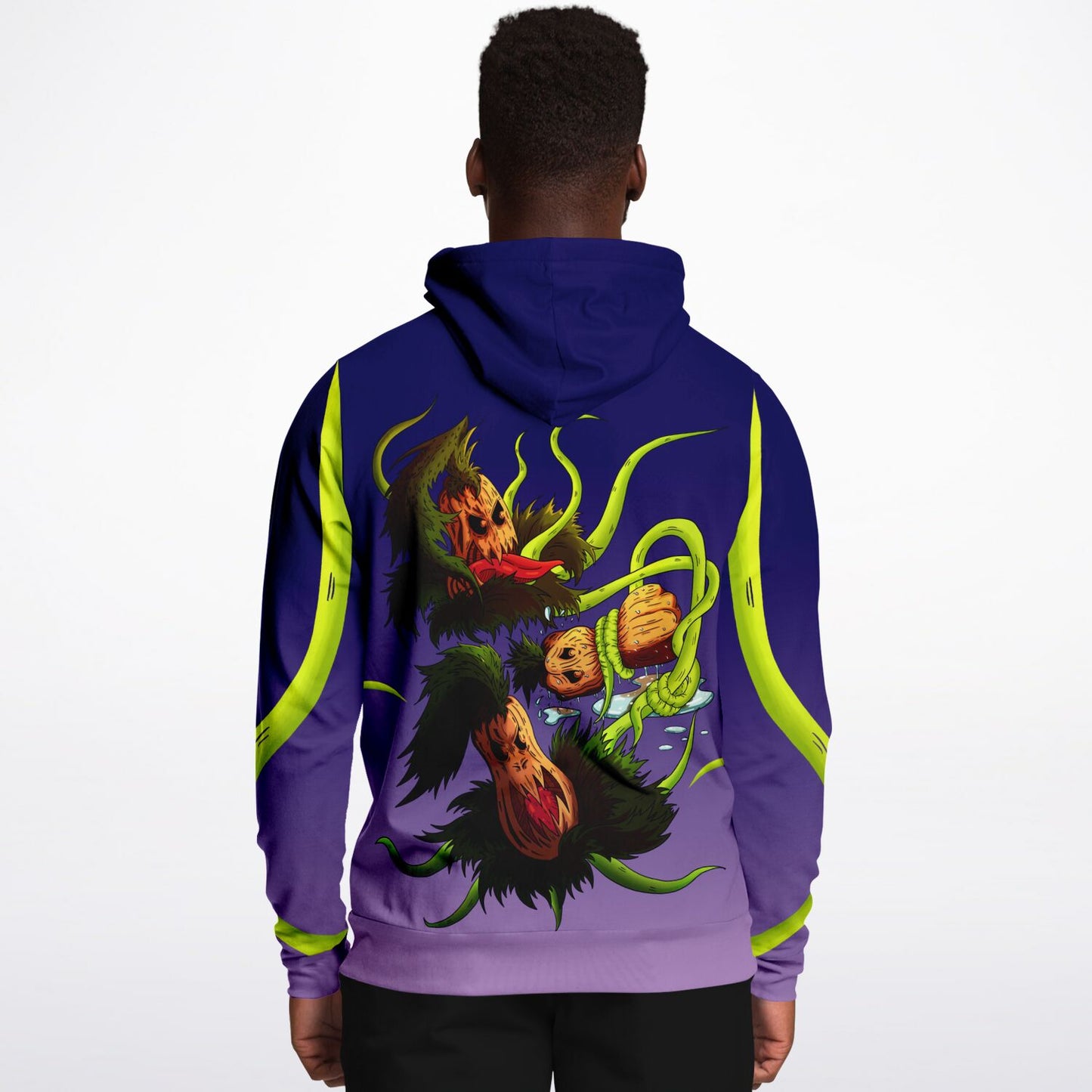 Pumpkin Gremvine Velvet Athletic Hoodie