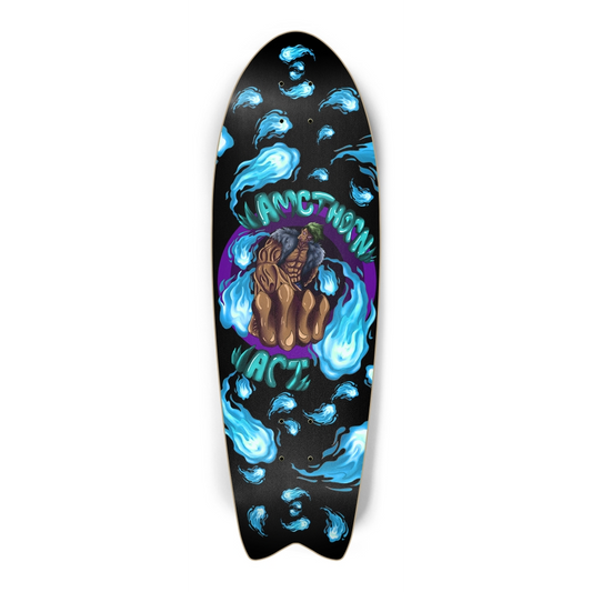 AMCThorn Art Fish Tail Skateboard