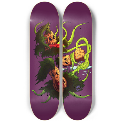 Pumpkin Gremvine Diptych Skateboard Series