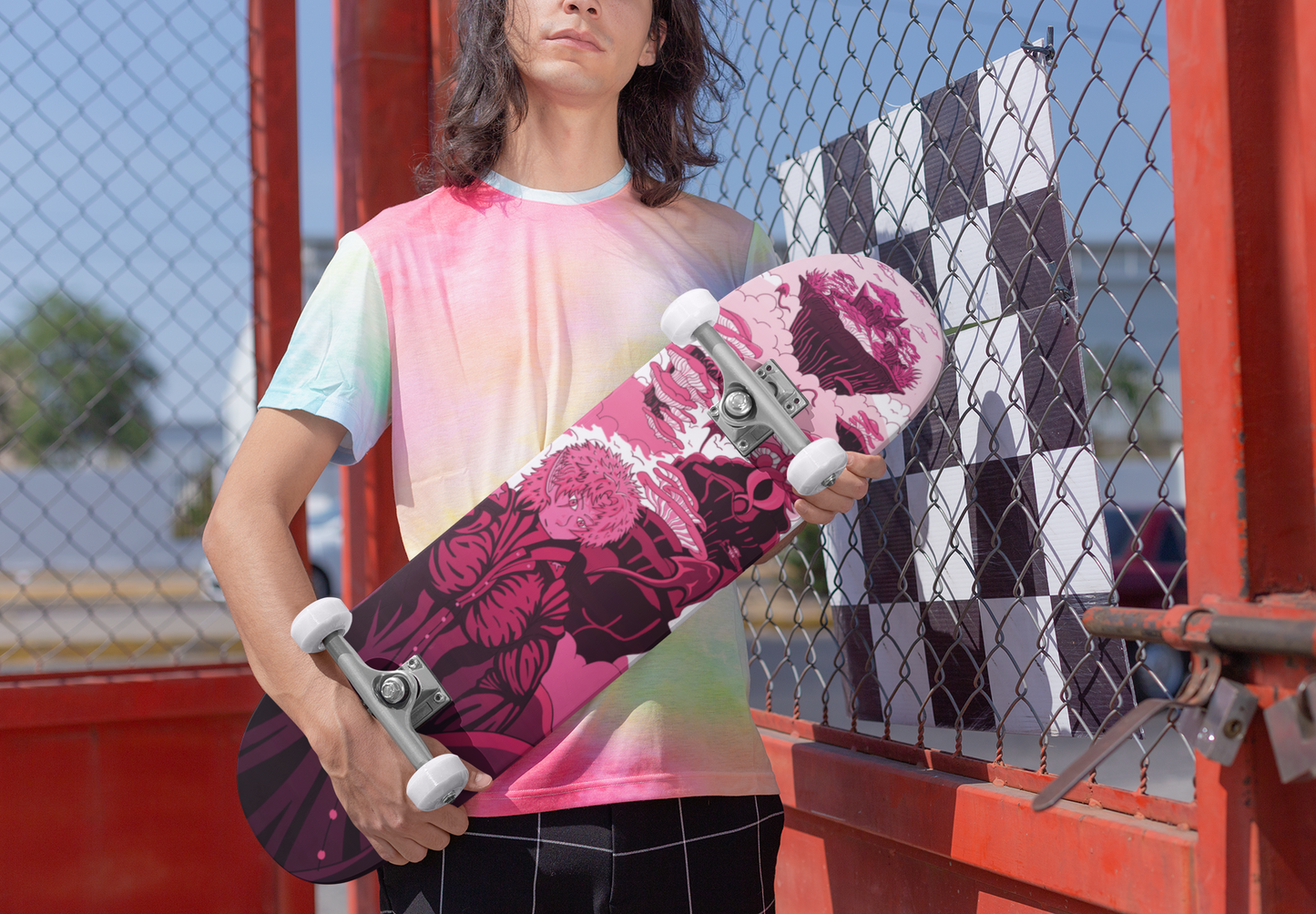 Sky Ray Commander Rose 7.25" Skateboard