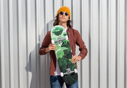 Sky Ray Commander Lime 7.62" Skateboard