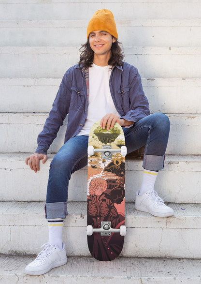 Sky Ray Commander Neapolitan 8.75" Skateboard