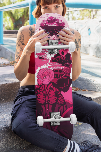 Sky Ray Commander Rose 7.25" Skateboard