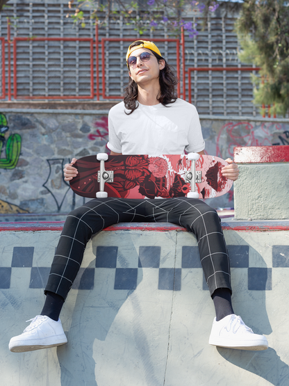 Sky Ray Commander Red 9" Skateboard